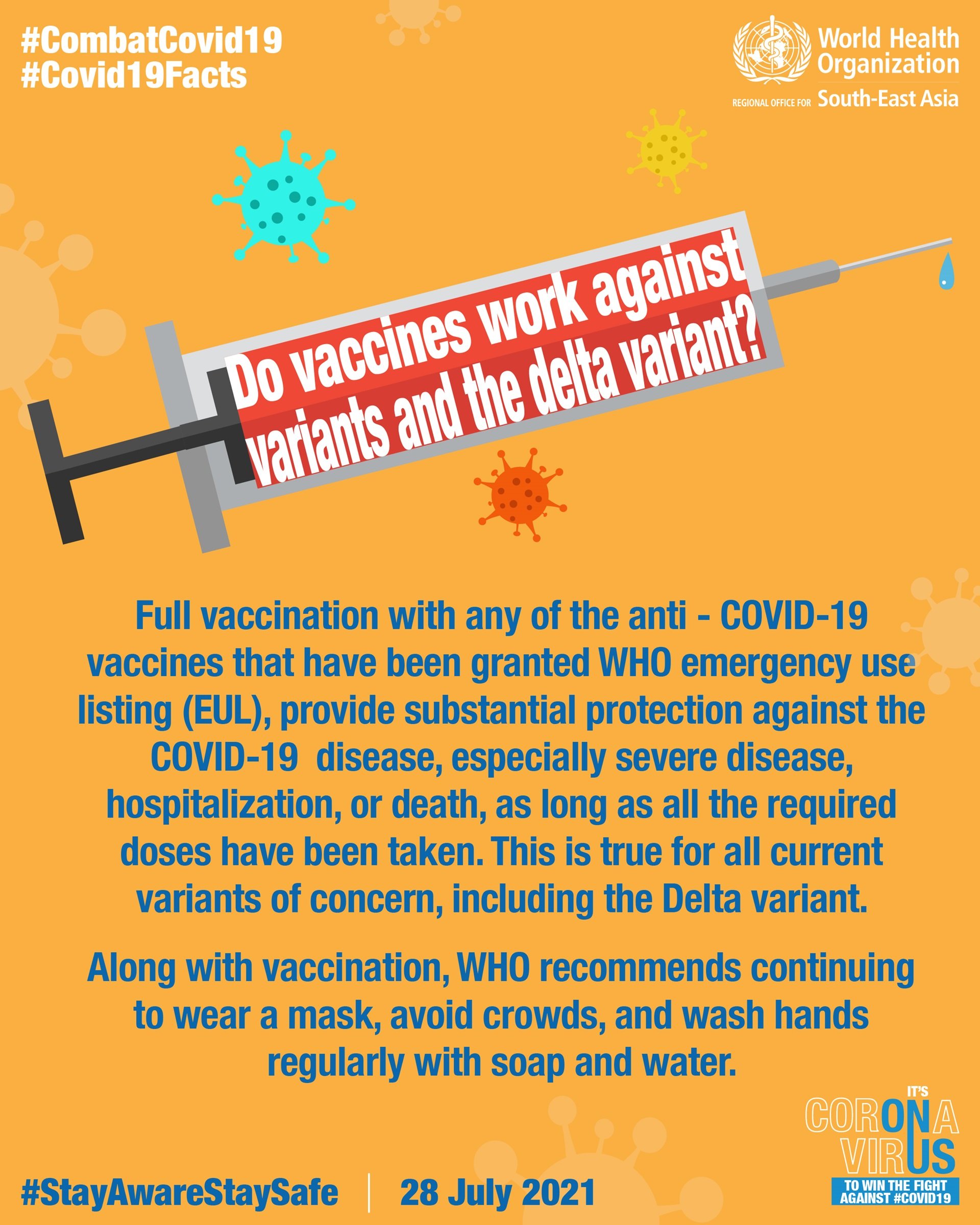 Do vaccines work against the Delta variant?